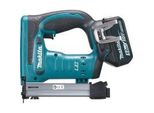 Akku-Tacker DST221RTJ, 18 Volt, Elektrotacker Blau/Schwarz, 2X Li-Ionen-Akku 5,0Ah, Im Makpac Gr.2
