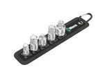 Adapter-Set 781/5 Set 1, 5-Teilig Schwarz, 1/4", 3/8"" Und 1/2"""