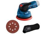 Akku-Exzenterschleifer Gex 12V-125 Professional Solo, 12Volt Blau/Schwarz, Ohne Akku Und LadegeräT