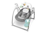 HEIMWERT Babyschaukel Babyschaukel Babywippe mit Sound elektrisch und Fernbedienung