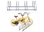 Vingo - Fahrradständer für 4 Fahrräder Fahrräde Aufstellständer Fahrradhalter Mehrfachständer Räder mtb