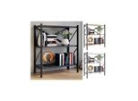 Vcm Holz Metall Aufbewahrung Stand Regal BüCherregal Deko BüCher Standregal Insasi 2