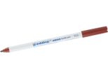 Edding 4600-007 4600 Marcatore Tessile - Punta Tonda, 1 Mm, Marrone