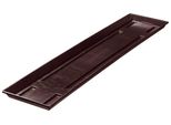 Sottovaso Per Fioriera Versione Grande 80 Cm Marrone
