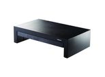 Fellowes Designer Suites Monitor Riser - Supporto Per Monitor Regolabile In Altezza - Nero, Pera