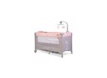 Cangaroo Reisebett Once upon a time, 2 Ebenen, Seiteneingang, Matratze, Mobile rosa