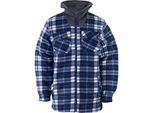 Terratrend Abbigliamento Da Lavoro 0142-6472 Camicia Termica Antracite/Blu Scuro Taglie