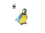 WWF - PlüSchtier - Gelbbrustara Papagei (18Cm) Kuscheltier Stofftier Vogel