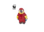 Wwf PlüSchtier Hellroter Ara Papagei (18Cm) Kuscheltier Stofftier Vogel Neu