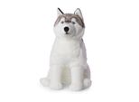 WWF - PlüSchtier - Husky (Sitzend, 70Cm) Lebensecht Kuscheltier Stofftier PlüSchfigur