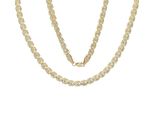 Goldkette Vivance "Rose Necklace", Gelb (Gelbgold 375), Halsketten, Damen, Gelbgold 375, Goldkette
