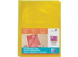 Elba Sichthllen, Transparent, Din A4, Aus Pvc, Gelb