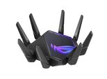ASUS WLAN-Router Router Asus WiFi 6 AiMesh ROG Rapture GT-AXE16000 Router schwarz WLAN-Router