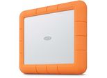 LACIE externe HDD-Festplatte Rugged RAID Shuttle Festplatten Gr. 8 TB, orange Externe Festplatten