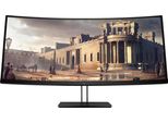 G (A bis G) HP Curved-LED-Monitor Z38c Monitore schwarz Monitore
