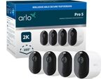 ARLO Überwachungskamera Pro 5 Spotlight 4er Set Überwachungskameras weiß Überwachungskameras