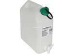 Wasserkanister 10 L, WasserbehäLter Weiß/Transparent, Mit Ablasshahn
