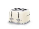 Smeg Toaster Toaster SMEG 4-Schlitz-Toaster Auswahl Farbe TSF03 Auswahl: Creme