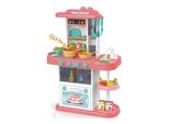 Coemo KinderküChe Paula SpielküChe Pink Mit Viel ZubehöR