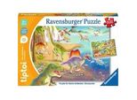 Tiptoi Puzzle FüR Kleine Entdecker: Dinosaurier