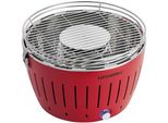 Holzkohlegrill LOTUSGRILL Classic (G340) Grills Gr. H: 27 cm, rot (feuerrot) Holzkohlegrills