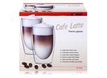 Bicchieri Termici Scanpart Per Latte Macchiato A Doppia Parete, 350 Ml, Confezione Da 2