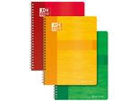 Oxford 100101696 Spiralbuch 90 X 140 Mm 50 Blatt Kariert 5 X 5