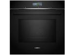 HM776GKB1 IQ700, Backofen Schwarz/Edelstahl, Mit Mikrowellenfunktion, 60 Cm, Home Connect