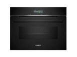 CM724G1B1 IQ700, Backofen Schwarz/Edelstahl, Mit Mikrowellenfunktion, 60 Cm, Home Connect