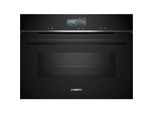 CM776GKB1 IQ700, Backofen Schwarz/Edelstahl, Mit Mikrowellenfunktion, 60 Cm, Home Connect