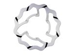 Disco Freno Galfer DF301RWS Wave® Rigido Racing Oversize Scanalato Anteriore 270X3Mm Per Suzuki Rm, Yamaha Wr F Yz 426 125 - 450 Ccm Anno 1985 - 2017