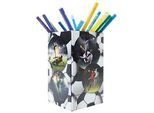 HERMA Stiftehalter Fußball Karton 8,0 x 8,0 x 13,5 cm