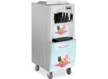 Softeismaschine Frozen Joghurt Gastro-Eismaschine 2140 w 33 l/h 3 Sorten