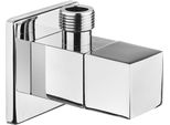 Neuesbad Design-Eckventil Chrom, Eckig, 1/2" - 3/8"" Deve"
