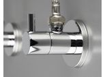 Neuesbad Design-Eckventil Chrom, Rund, 1/2" X 3/8"" Devr"