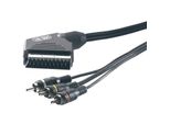 Cavo Scart - 3X Interruttore Cinch In/Out