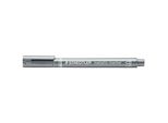 Staedtler Marcatore Permanente Metallico, Punta Tonda, Argento