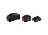 Starter-Set 18V, Procore 18V 4.0Ah + Procore 18V 5.5Ah + Gal 1880 Cv Professional Schwarz, 2X Akku + LadegeräT, Ampshare Alliance