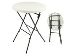 Vcm Klapptisch Balkontisch Partytisch Gartentisch Klappbar Bistrotisch Ø 80Cm