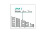 Orion-G Weiß - Badheizkörper Handtuchheizkörper Handtuchheizung Handtuchheizer Höhe: 940 mm