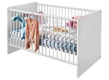 Babymöbel-Set RAUCH Bristol Schlafzimmermöbel-Sets Gr. B/H: 70 cm x 140 cm, weiß (alpinweiß) Baby Baby-Bettsets