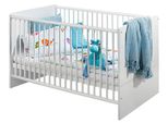 Babymöbel-Set RAUCH Potsdam Schlafzimmermöbel-Sets Gr. B/H: 70 cm x 140 cm, weiß (alpinweiß) Baby Baby-Bettsets