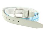 Puma Cintura Regatta Fitted Ribbon Belt W95 Gray Blu