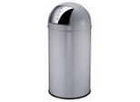 Eko - Pushcan 40 Liter - Steel - Grau