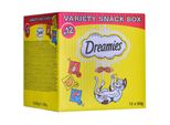 Bdreams - dreamies Variety Snack Box - Snacks für Katzen - 12x60 g