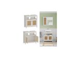 Vicco Waschtischunterschrank Rosario 60 X 60 Cm, Weiß, 2 TüRen, 1 Ablage, Badezimmer, Modern