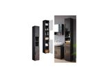Vicco Badschrank Hochschrank Badezimmerschrank Irma Anthrazit Badregal 6 FäCher
