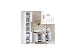 Vicco BadmöBel Set Emma Weiß Sonoma Eiche Spiegel Unterschrank Hochschrank Midi