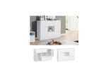 Vicco Kommode Ruben Weiß 4 Schubladen 120 Cm Sideboard Mehrzweckschrank Schrank