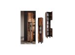 Vicco Hochschrank Badschrank Badezimmerschrank Fynn Old Style BadmöBel 190 X 30